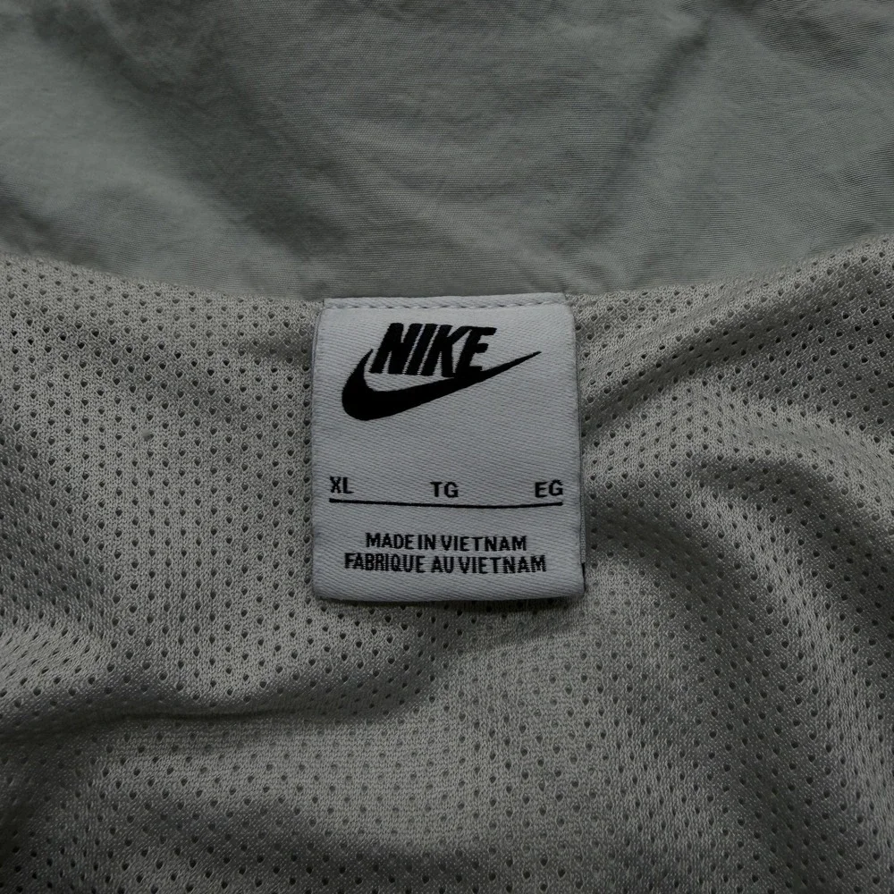 Nike Jacket Youth XL‎ Burgundy Swoosh Full Zip Windbreaker Colorblock FN9134-619